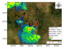 ITC-algoritme detecteert regen op het Afrikaanse platteland