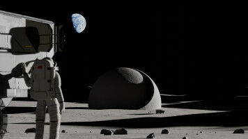 Dream Team designs a self-supporting lunar village