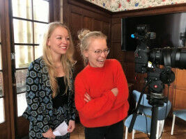 Een podcast tegen promoveer-stress: NWO Synergy Award voor UvA-psychologen Lara en Luisa Solms