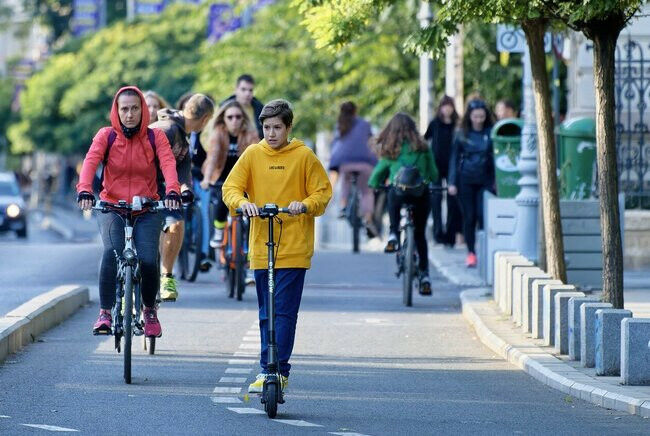 Druk fietspad. Beeld: IOplus