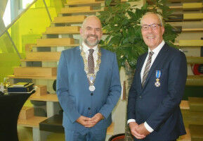 Koninklijke onderscheiding voor Ronald Does