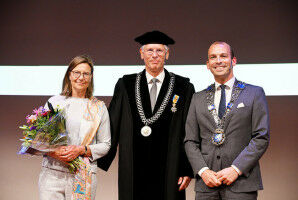 Onderscheidingen voor vertrekkende rector Frank Baaijens
