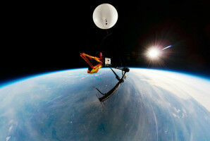 Research into the Big Bang: an inflatable antenna in space