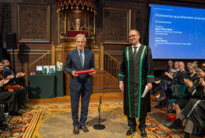Third honorary doctorate for Bert Meijer
