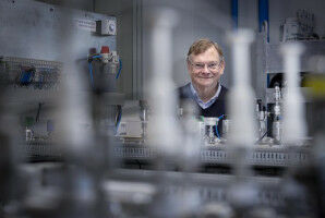 Traveling salesman with two suitcases of scrap metal